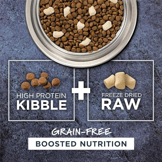 Instinct Raw Boost, Natural Dry Cat Food with Freeze Dried Pieces, High Protein, Grain Free Recipe - Real Chicken, 10 lb. Bag