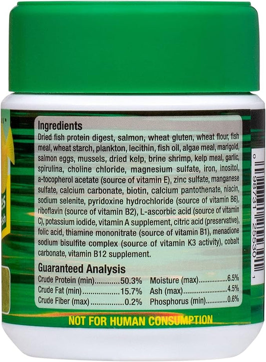 Ocean Nutrition Formula Two Flake Fish Food - Natural Ingredient Fish Food Flakes for All Tropical Fish - Supports Health & Coloration, Does Not Cloud Water, Made in USA, 1.2 oz (34 g)
