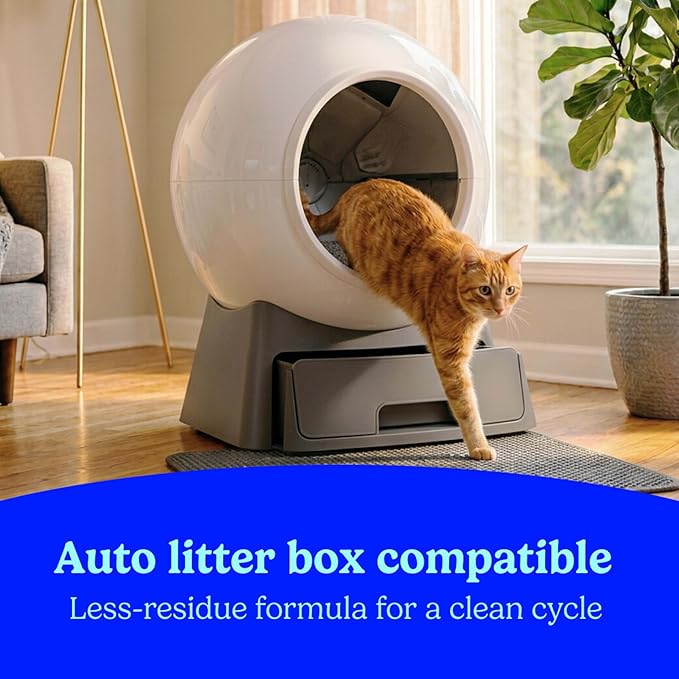 Fresh Step Advanced Simply Unscented Multi Cat Clumping Cat Litter, Low Dust, Odor Control with Activated Charcoal Tech, Compatible in Automatic Litter Boxes, 37 lbs. (2 x 18.5 lb.)