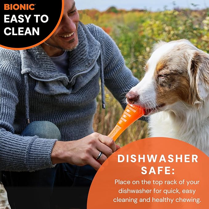BIONIC Urban Stick Dog Toy, Medium - Interactive Dog Chew Toy That Stands Up to The Toughest Chewers, for Dogs Between 15-35 lbs. (7-15 kg.)