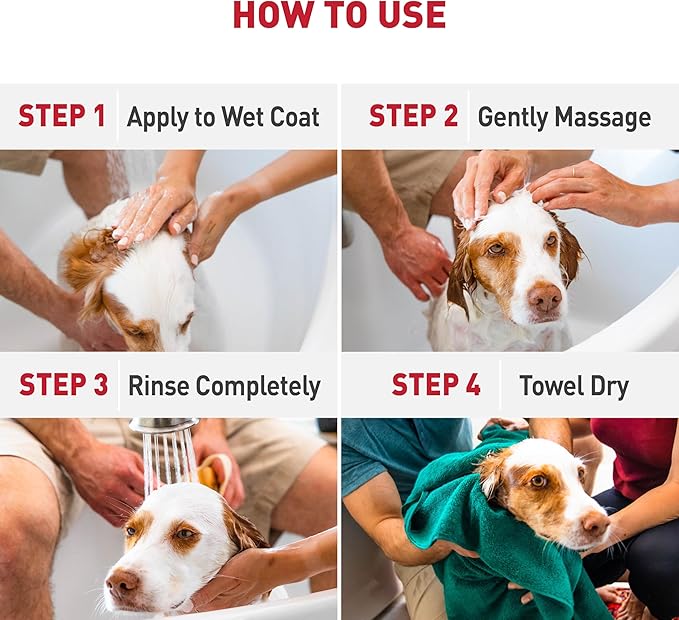 Nature’s Miracle Oatmeal Shampoo for Dogs, 16 Ounces, Pistachio Cream Scent