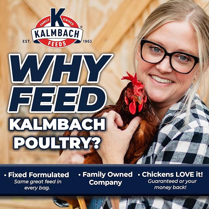 Kalmbach Feeds Henhouse Reserve 17% Whole Grain Complete Layer Feed for Hens, 50 lb