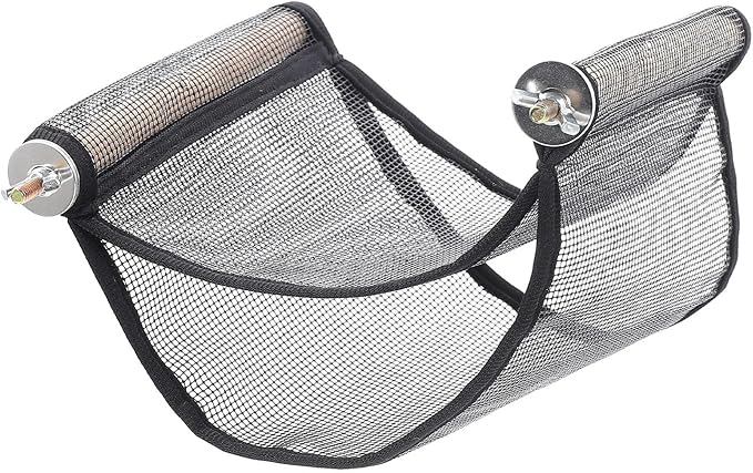 Hemoton Small Pet Ferret Hammock Bed Breathable Nylon Mesh Large Hanging Hideout for Summer Cage Accessories