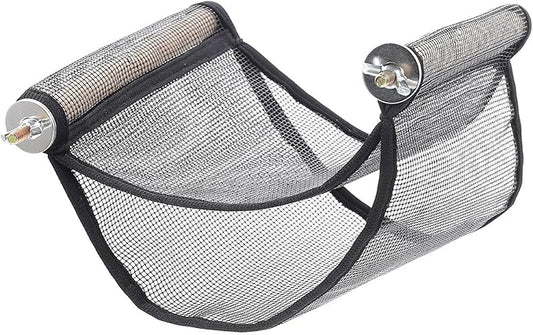 Hemoton Small Pet Ferret Hammock Bed Breathable Nylon Mesh Large Hanging Hideout for Summer Cage Accessories