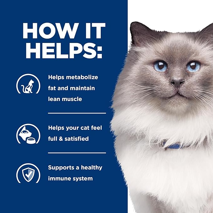 Hill's Prescription Diet r/d Weight Reduction Wet Cat Food, Chicken, 5.5 oz. Cans, 24-Pack