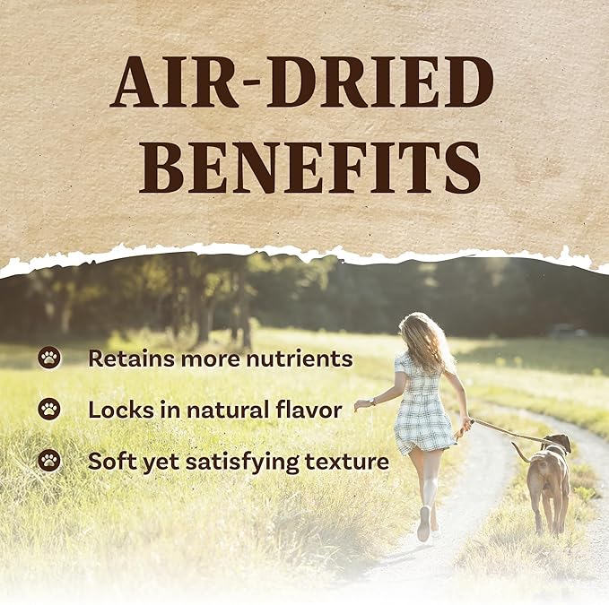 A Freschi srl Air-Dried Puppy & Adult Dog Food - Real Turkey & Salmon Recipe | Grain-Free | High-Protein for Toy, Small & Large Breeds | Ideal for Picky Eaters, 2.2 lb Bag