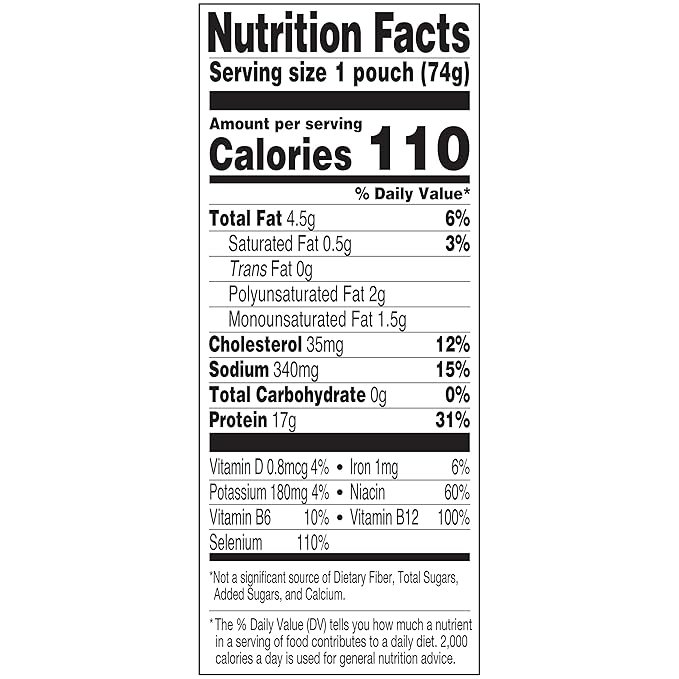StarKist Tuna Creations Hickory Smoked Pouch (2.6 oz - 12 Pack) Wild Caught, High Protein Shelf Stable Seafood, Gluten Free, Soy Free, No Draining, Ready to Eat for Salads and Sandwiches