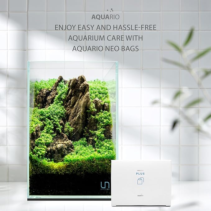 Aquario Neo Plus - Aquarium Filter Media - Aquarium Water Softener & pH Down for Plants, Enhances Aquatic Health, Ideal for Freshwater Aquariums - 8-Count Bags