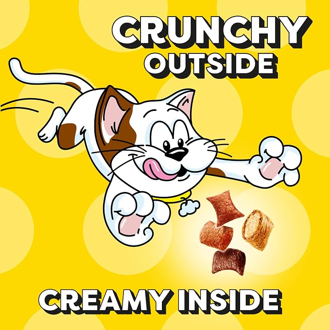 Temptations Cat Treats, Crustacean Celebration Flavor, 5.29 oz | Crunchy and Soft | Pack of 2 | ShakeUps