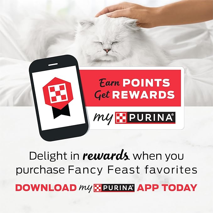 Purina Fancy Feast Petites Ocean Whitefish Entree With Tomato in Gravy Gourmet Wet Cat Food - (Pack of 12) 2.8 oz. Tubs