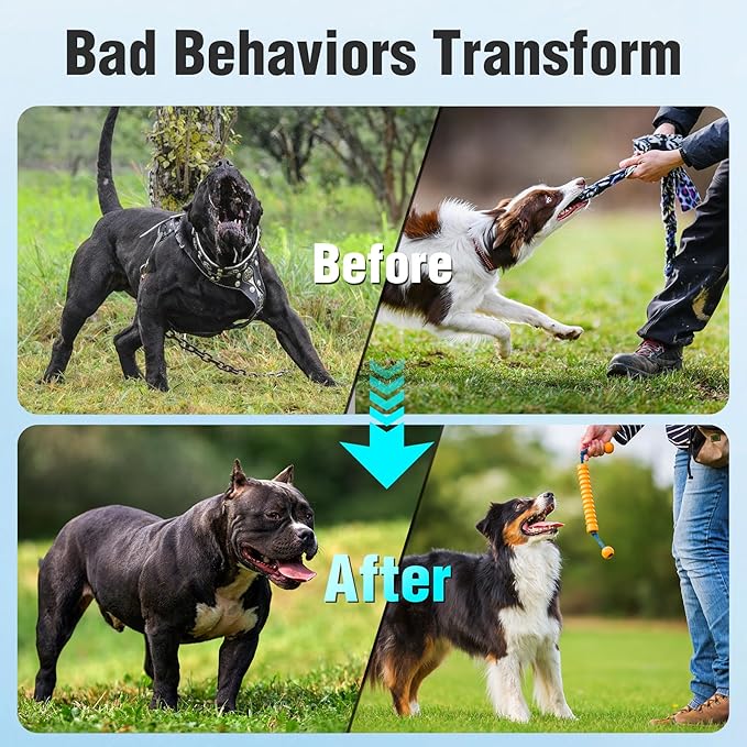Anti Barking Device for Dogs, Ultrasonic Dog Bark Deterrent Devices with 4 Modes Up to 50ft, Dog Barking Deterrent Devices, Bark Box, Barking Control Devices for Dog Training in Outdoor/Indoor(2026)