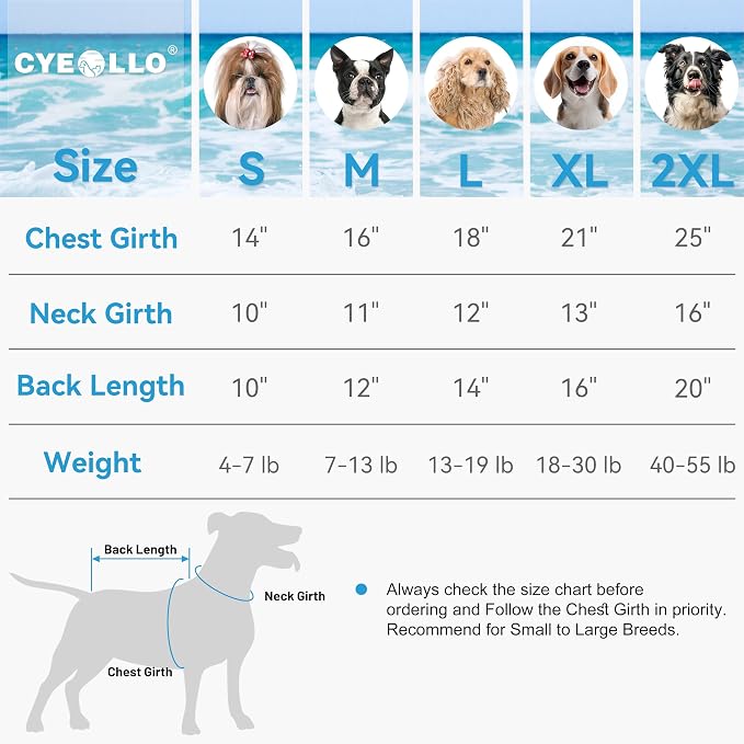 cyeollo 2pack Dog Cooling Shirt, Breathable Sleeveless Summer Clothes for Dogs, Intant Cool T Shirts for Small Dogs, Pink XL