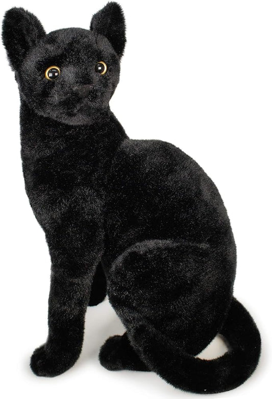 TigerHart Boone The Black Cat - 13 Inch Stuffed Animal Plush
