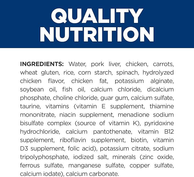 Hill's Prescription Diet c/d Multicare Wet Cat Food, Chicken, Vegetables & Rice Stew, 2.8 oz. Pouches, 24-Pack