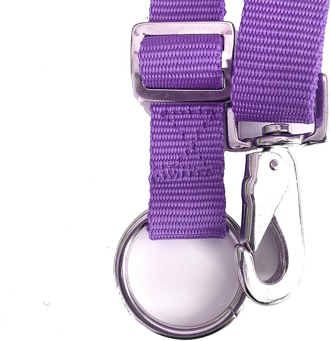 Majestic Ally Pack of 2 Horse Water Bucket Strap Hangers - Adjustable 18” to 30” length – for Indoor or Outdoor Use