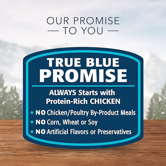 Blue Buffalo Wilderness High Protein Natural Mature Grain Free Cat Food Bundle, Dry & Wet Cat Food, Chicken (5-lb Dry + 24 x 3oz Cans)