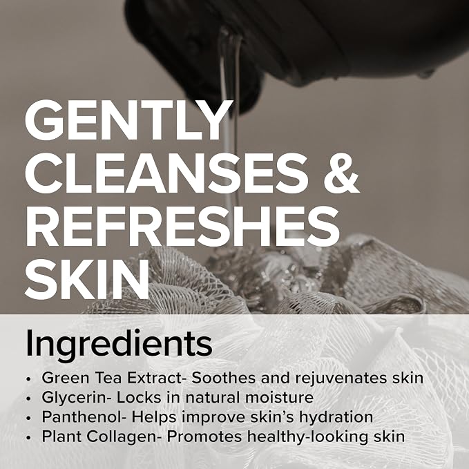 Mad Rabbit Refresh Body Wash - Tattoo Aftercare, Cleansing Ingredients Made For All Skin Types, Gentle, Anti-Aging & Hydrating Formula (16oz)