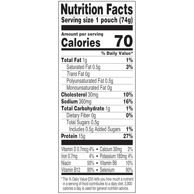 StarKist Tuna Creations Ranch Pouch (2.6 oz - 1 Pack) Wild Caught, High Protein Shelf Stable Seafood, Gluten Free, Soy Free, No Draining, Ready to Eat for Salads and Sandwiches