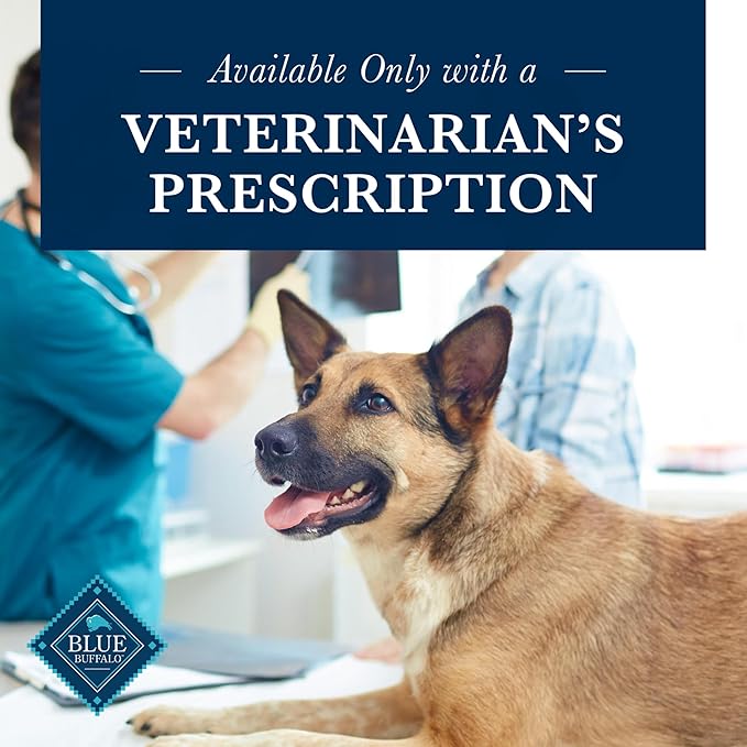 Blue Buffalo Natural Veterinary Diet GI Gastrointestinal Support Dry Dog Food, Veterinarian's Prescription Required, Chicken, 22-lb Bag