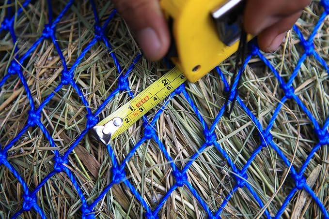 T TEKE Ultra Slow Hay Feeder hay nets, 1" Holes, Hay Bags for Horse, Goats