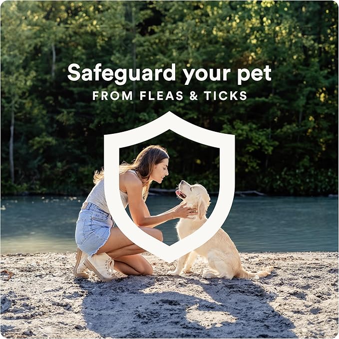Advecta Ultra Flea and Tick Prevention for Dogs - Large Dog Flea and Tick Treatment & Control - Mosquito Repellent - Fast Acting Waterproof Topical Drops, 4 Month Supply