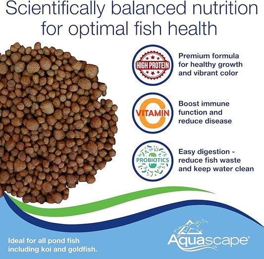 Aquascape Premium Staple Fish Food (44 lbs / 20 kg)