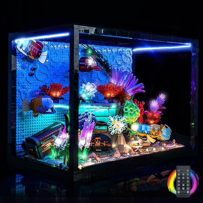 LED Lighting Compatible with Lego Tropical Aquarium 10366 - JUST Lights,Light Kit Compatible with Lego 10366,NOT Included The Model