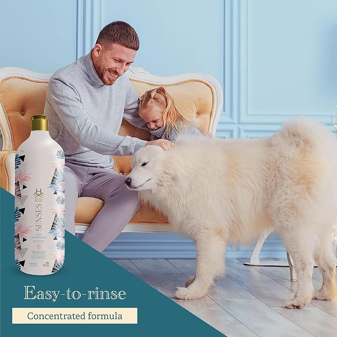 Hydra Senses Care Pet Conditioner, Conditioner for Dogs for Shiny, Deeply Moisturized Coats
