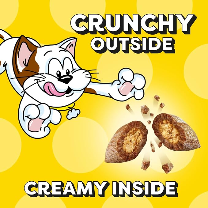 Temptations Cat Treats Classic Crunchy and Soft Cat Treats, Savory Salmon Flavor, 30 oz. Tub