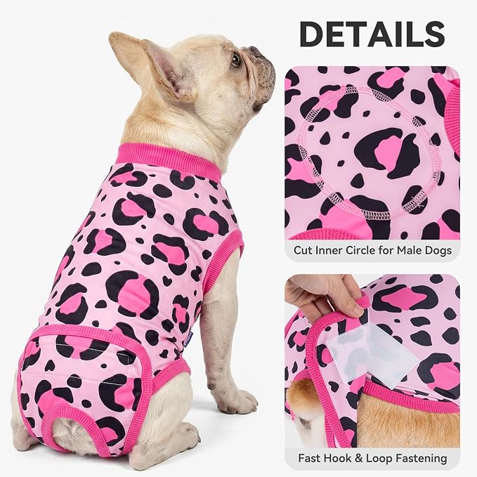 cyeollo Dog Surgery Recovery Suit, Spay Neuter Onesie for Female Male Dogs