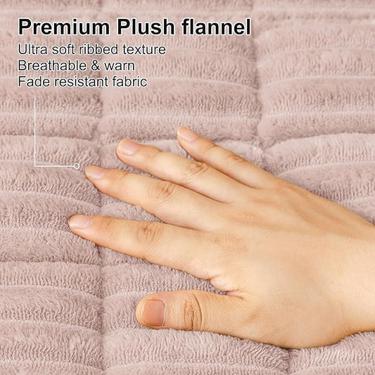 Smiry Couch Cover for Dogs, Non Slip Washable Sofa Protector for Pets, Soft Furniture Cover for Pet, Stylish Sofa Covers, Cozy Protect Against Fur, Dirt & Everyday Messes (Dusty Pink, 43" x 82.7")