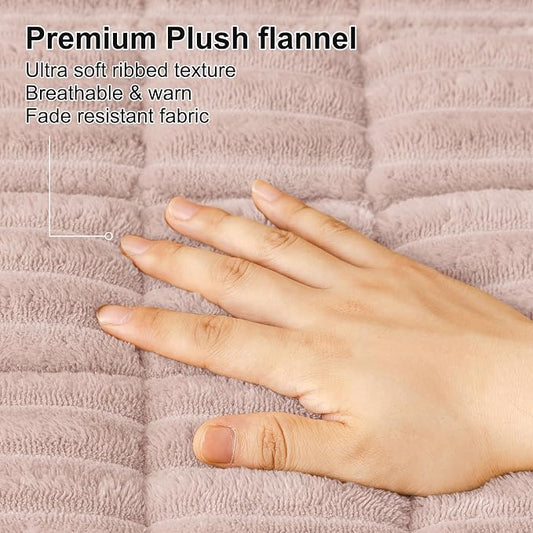 Smiry Couch Cover for Dogs, Non Slip Washable Sofa Protector for Pets, Soft Furniture Cover for Pet, Stylish Sofa Covers, Cozy Protect Against Fur, Dirt & Everyday Messes (Dusty Pink, 35.4" x 88")