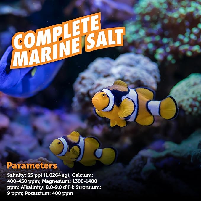 Fritz Aquatics Reef Pro Mix (RPM) Complete Marine Salt Advanced Formula for Optimal Reef Health & Stability (48-Pound)
