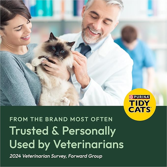 Purina Tidy Cats Scented Litter Pellets, Breeze Enhanced Refill Litter Pellets in Recyclable Box - (4) 7 lb. Bags
