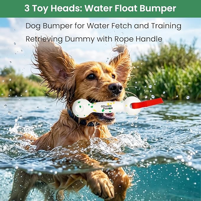 Interactive Dog Bungee Tug Toy, 4 Pieces Hanging Spring Pole for Puppy/Small/Medium Dogs, Outdoor Tether Rope for Yard Tree, Indoor Door Pull Toy for Self Play and Solo Exercise