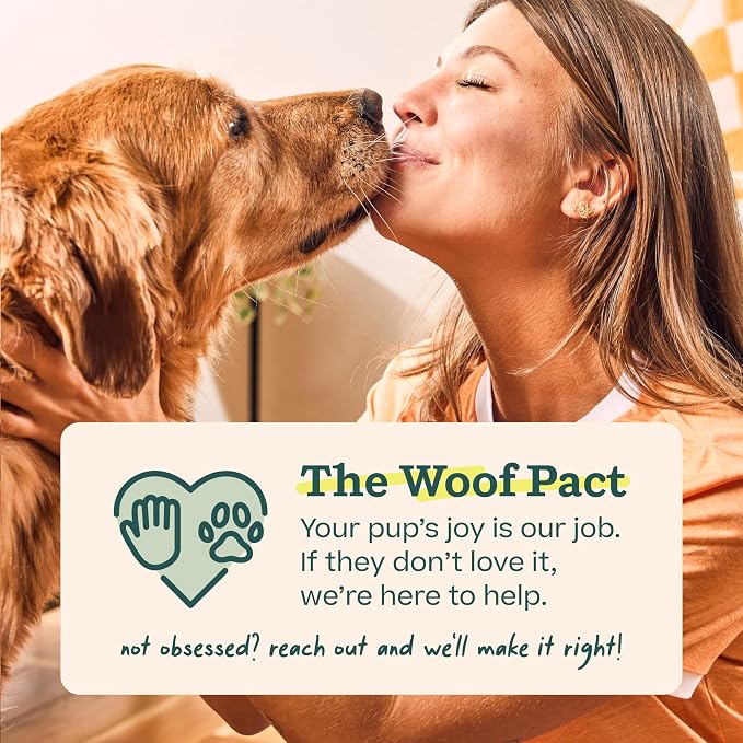 WOOF Pupsicle Refill Pops, Delicious Long Lasting Dog Treats, Pre-Made Pupsicle Refills for Dogs, Wholesome Ingredients, Low-Mess Beef Pet Treats - Large Pops - 7 Count - 3 Pack