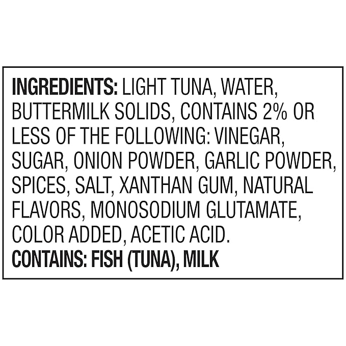 StarKist Tuna Creations Ranch Pouch (2.6 oz - 24 Pack) Wild Caught, High Protein Shelf Stable Seafood, Gluten Free, Soy Free, No Draining, Ready to Eat for Salads and Sandwiches