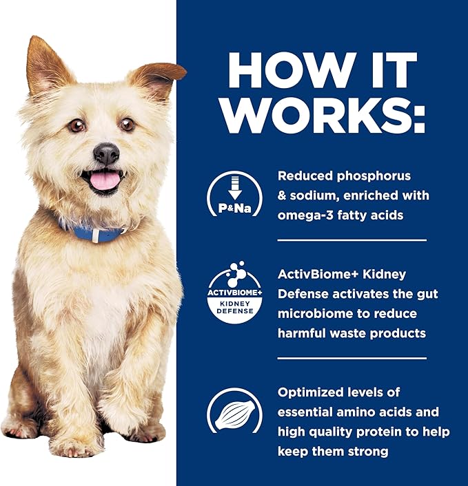 Hill's Prescription Diet k/d Kidney Care + j/d Joint Care Chicken & Vegetable Stew Flavor Wet Dog Food, Veterinary Diet, 12.5 oz. Cans, 12-Pack