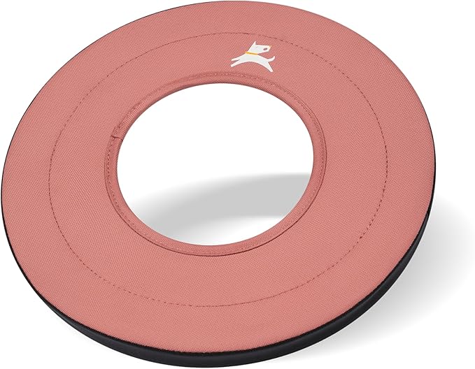 OllyDog Super Flyer, Floating Dog Disc for Water Play – Soft Durable Dog Fetch Toy, Eco-Friendly Recycled Material, Gentle on Teeth, Lightweight Flying Disc for Medium, Large Dogs (Desert, 11")