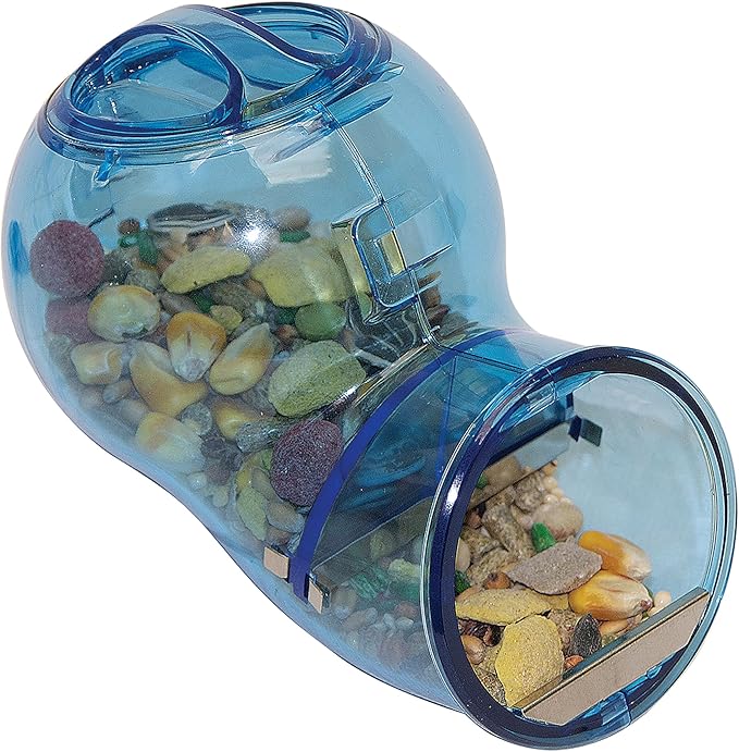 Kaytee CritterTrail Fun-nel Habitat Food Dispenser for Pet Hamsters, Gerbils, or Mice (color may vary)