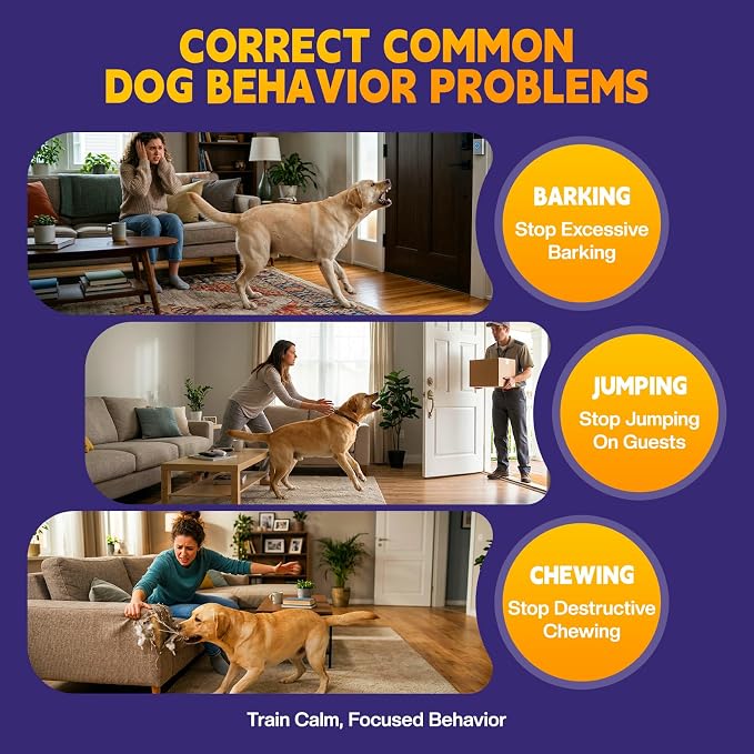 AIMSEIZE Corrector Spray Dog Trainer: 90ml 2 Pack Dog Behavior Corrector to Stop Barking and Jumping, Citronella Scented Pet Deterrent for Puppy and Large Dogs, Safe and Humane Behavior Tool