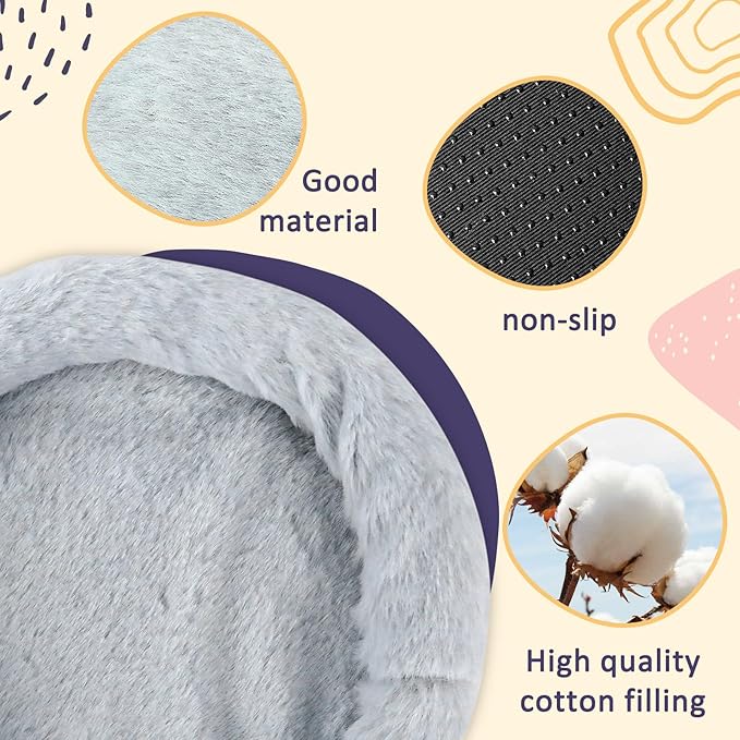 FEBSNOW Guinea Pig Beds, Hamster Bed Hedgehog Bed for Hamster Hedgehog Squirrel Tortoise Lizard and Other Small Animal