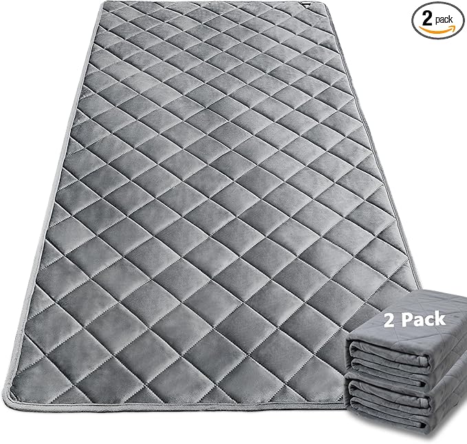 Guinea Pig Bedding, 49x24IN 2Pack Fleece Cage Liner for Midwest Cage, Super Absorbent & Odor Control & Waterproof & Reusable Washable Guinea Pig Liner, Pee Pad Mat for Small Animal, Rabbit, Bunny