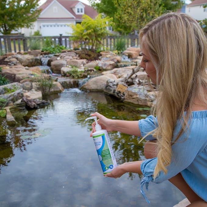 Aquascape Clean Water Treatment for Fountains, Waterfalls, Container Water Gardens and Other Features with Standing Water, Promotes Clean and Clear Water Conditions | 4 (8-Ounces)