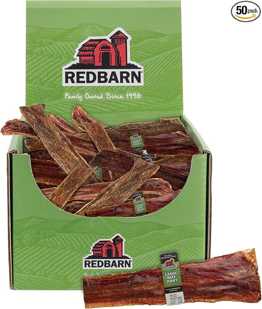 Redbarn Pet Products Naturals Barky Bark Beef Dog Treats 50 Bones