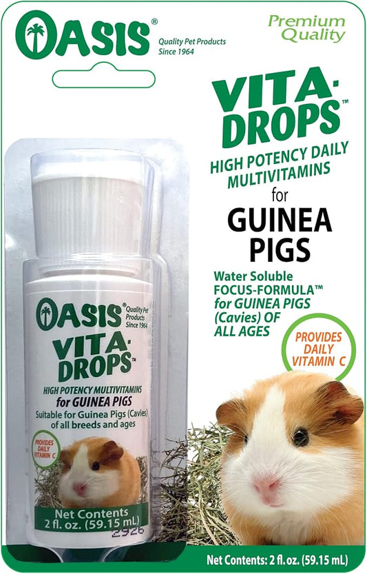 Oasis # 80061 Guinea Pig Vita Drop, 2-Ounce (Pack of 2)