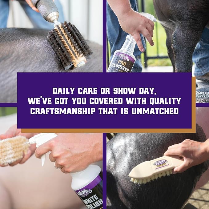 Weaver Livestock Whitening Shampoo for Horses, Pigs, Cattle, Gentle, and Effective Coconut-Based Hide, Hair, and Shampoo, Daily Use, Cattle Show Supplies