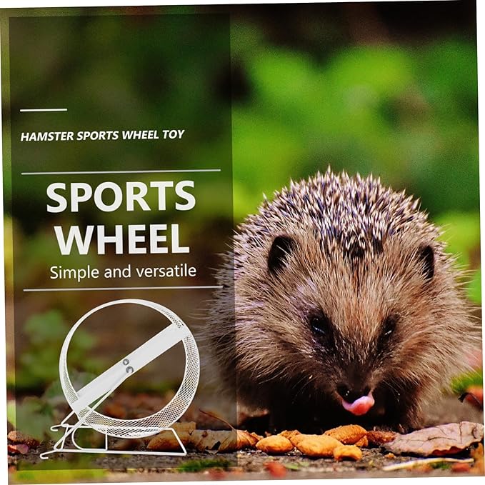 Silent Running Wheel for Hamster Squirrel Toy Iron Exercise Ball Rat Wheel Funny Pet Toy