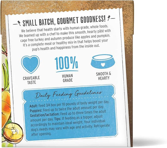 The Honest Kitchen Human Grade Wet Dog Food - Turkey & Autumn Veggies