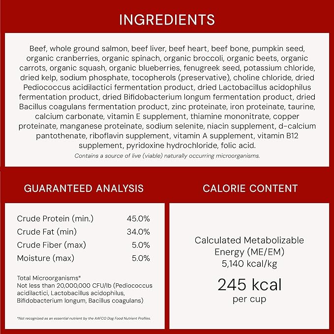 Stella & Chewy's Freeze Dried Raw Meal Mixers – Crafted for Puppies – Grain Free, Protein Rich Perfectly Puppy Beef & Salmon Recipe – 18 oz Bag